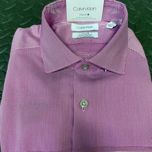 Calvin Klein Steel Performance button up shirt
